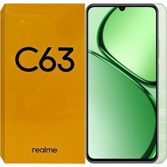 Realme C63 4G Jade Green 256GB + 8GB Dual-SIM Factory Unlocked GSM NEW