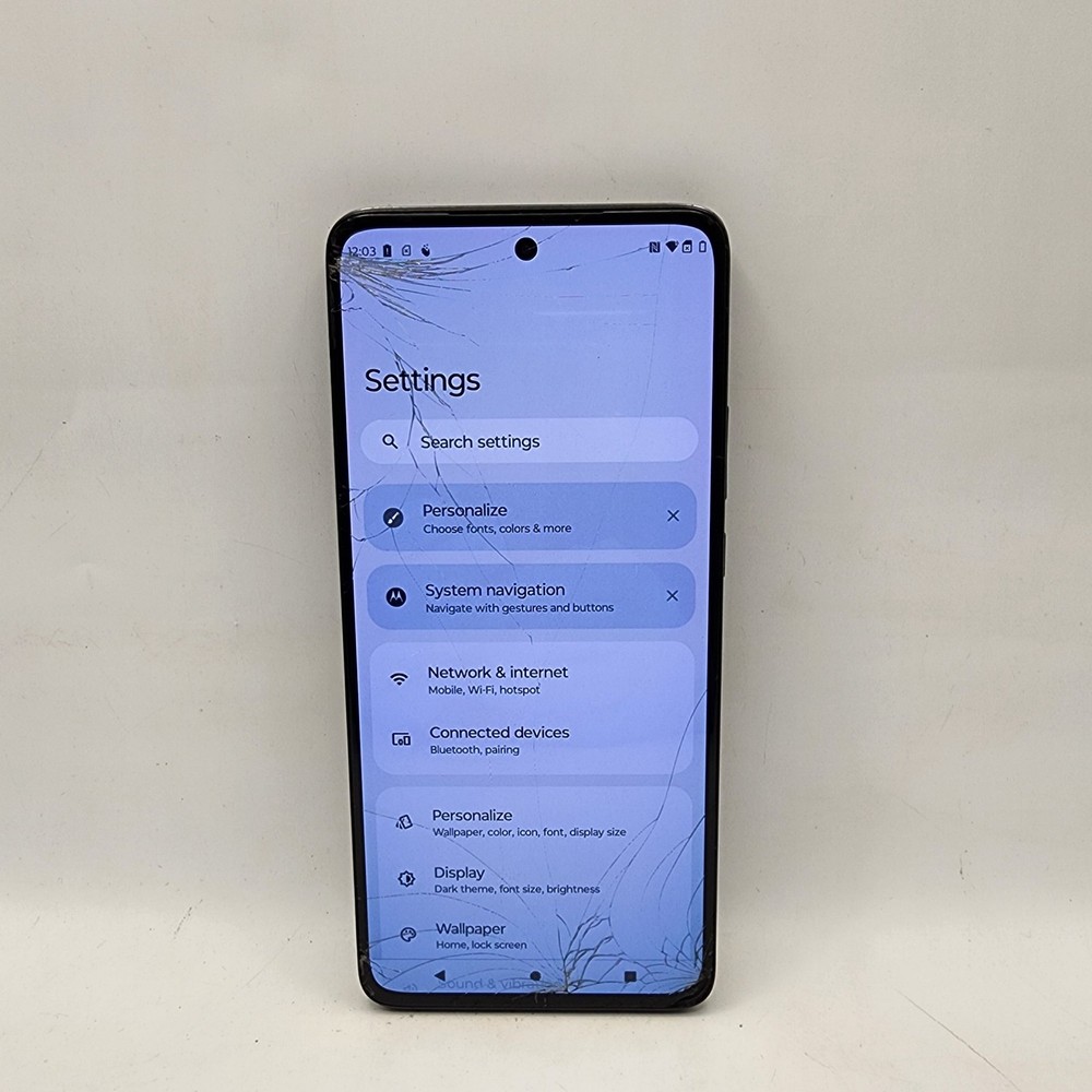 Motorola Edge 5G (2022) XT2205-1 128GB Mineral Gray (T-Mobile/Unlocked)