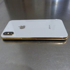 24ct iPhone X – 256GB – A1901 (GSM) Gold Plate 24k custom – no True Tone 100% BH