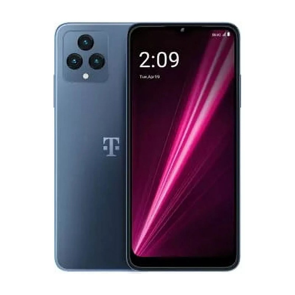 T-Mobile REVVL 6 5G – 64GB Smartphone – Blue (Cracked Screen)