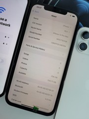 Boxed – iPhone 12 Pro Max 128/256/512GB (Unlocked) with FACE ID – Pacific Blue