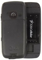 LG Scoop / Rumor UX260 – Black and Blue ( U.S. Cellular ) Very Rare Slider Phone
