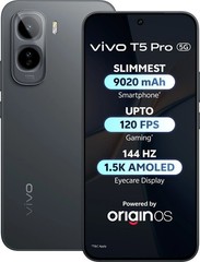 vivo T5 Pro 5G (Black, 128 GB 8 GB RAM) Snapdragon 7s Gen 4 GLOBAL VERSION.