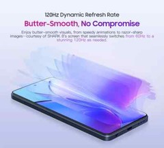 SHARK 8 Machine Android 13 8GB 128GB/256GB G99 6.78 » 120Hz 2.4K Display 64MP Ca