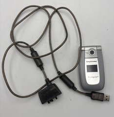 Sony Ericsson Z500a – Urban Gray ( Cingular ) Rare Cellular Flip Phone