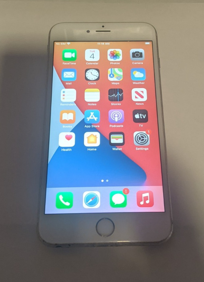 Apple iPhone 6S Plus 64GB(A1634) Silver (AT&T) Fully Functional