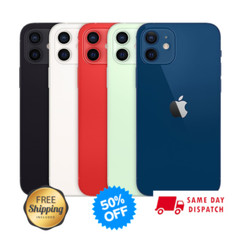 Apple iPhone 12 (64/128GB) Blue Green Black Unlocked At&t Verizon T-Mobile 5G