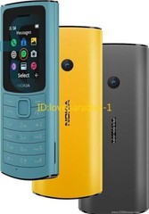 Unlocked Nokia110 1.8Inch Feature Phone with 4G VoLTE Connectivity Up to 32GB SD