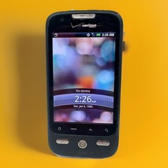 HTC Droid Eris / PB00100 / ADR6200 – Black ( Verizon ) Rare Smartphone Works