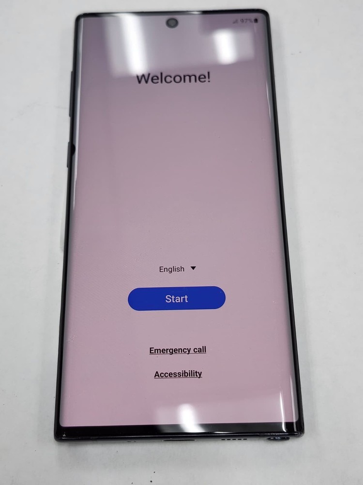 DEFECTIVE – Samsung Galaxy Note 10 – 256GB – Aura Black – T-Mobile – 12458