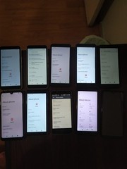 Lot of 10 Mixed Brand VORTEX /coolpad/BLU/NUO and other 16GB Smartphone