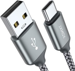 2-Pack 3A USB-C Fast Charger for iPhone 15, Samsung Galaxy S22, 6.6ft