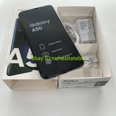 Samsung Galaxy A50 SM-A505F/DS Dual SIM 128GB ROM -New Sealed Black Unlocked