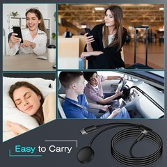 25W Super Fast USB-C Charger for Galaxy S25/24/23, 5FT Cable