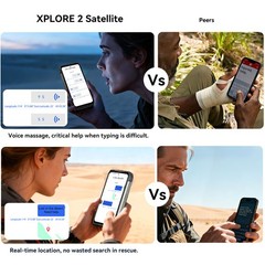 Blackview XPLORE 2 Satellite Message 5G Rugged Phone Android 15 Mobile Outdoor
