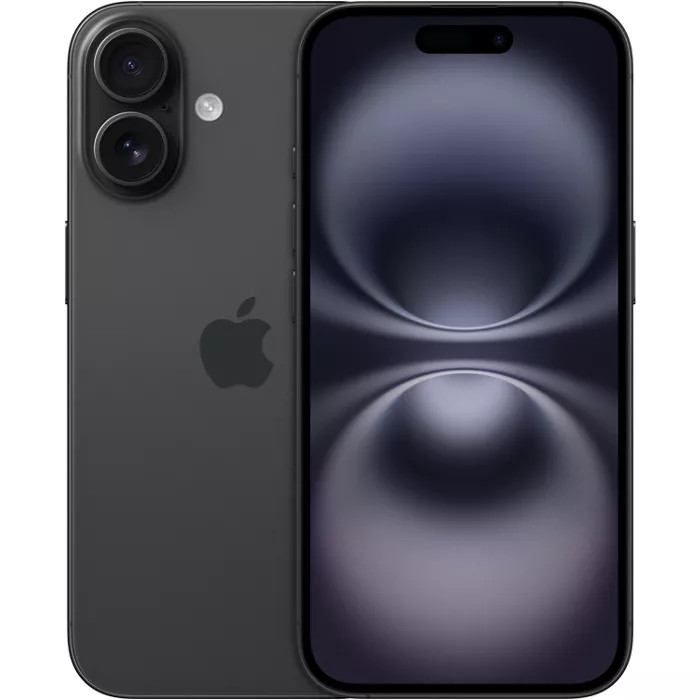 Apple iPhone 16 A3081 US Consumer Cellular Only 128GB Black Good