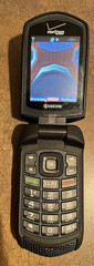Kyocera DuraXV+ E4520 4GB *LOCKED to Verizon* Batt + Cord+ Mem+ Sim *READ BELOW*