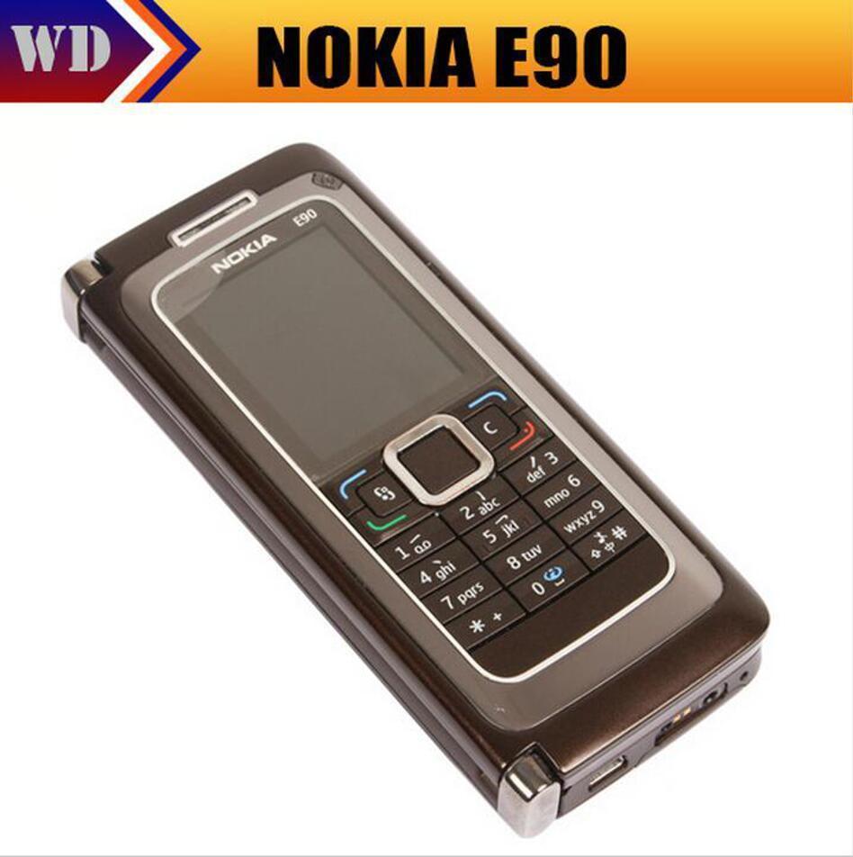 Original Nokia E90 3G HSDPA 2100 WIFI Infrared port GPS Bluetooth NoteBook Phone
