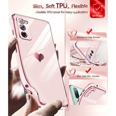 For Samsung Galaxy S20 FE 5G Case With Screen Protector & Shockproof TPU Cover
