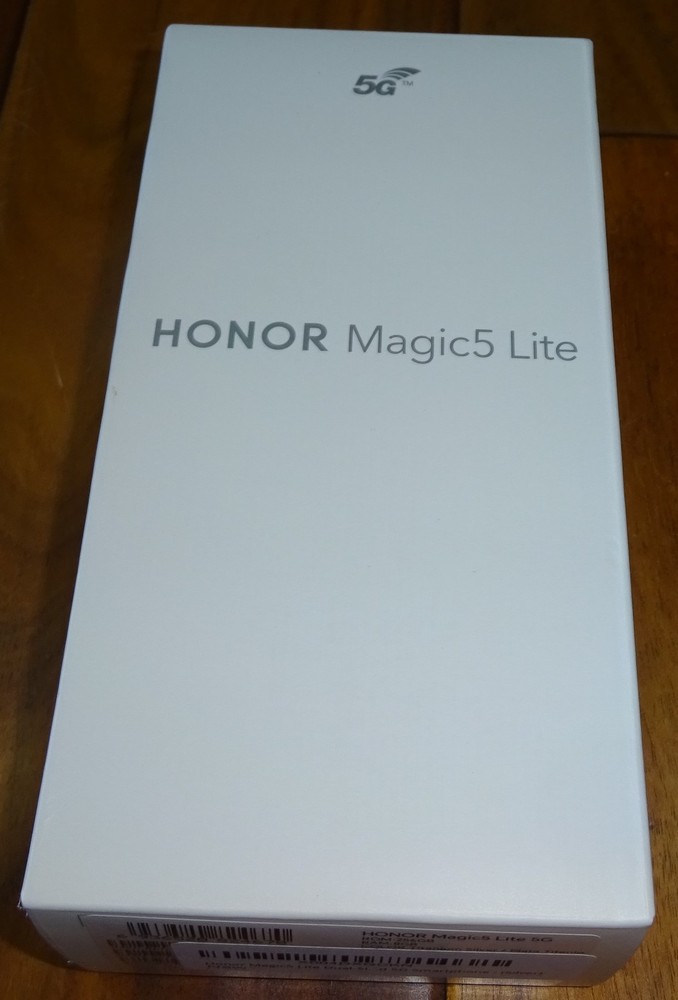 Honor Magic5 Lite 5G Titanium Silver 256GB + 8GB Dual-Sim Unlocked…NEW SEALED