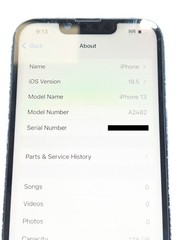 Apple iPhone 13 A2482 128GB Poor Condition | Black | UNLOCKED