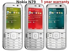 Nokia N79 Black 3G Network 5MP WIFI GPS Keyboard Unlocked Mobile Phone
