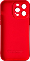 iPhone 14 Pro Max Case, Red Silicone TPU Rubber Back Cover Case for iPhone 14 Pr