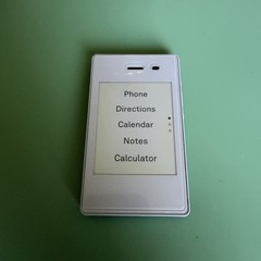 Light Phone 2 Minimalist 4G LTE E Ink Cell Phone Light Gray Excellent Cond Used