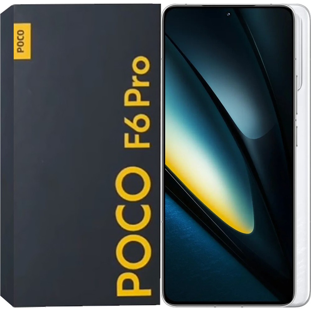 Xiaomi Poco F6 Pro 5G White 1TB + 16GB Dual-SIM Factory Unlocked GSM NEW