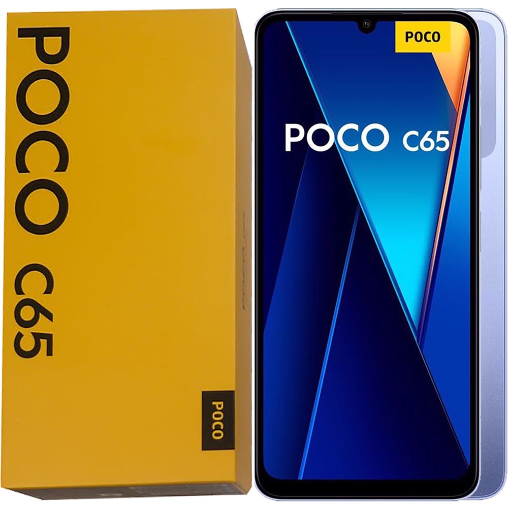 Xiaomi Poco C65 4G Purple 128GB + 6GB Dual-SIM Factory Unlocked GSM NEW