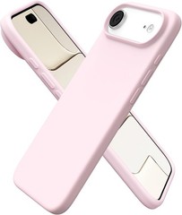 1. For iPhone 6.5&Prime; Air Case Slim Liquid Silicone Shockproof Cover Chalk Pink 2