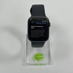 Broken GPS Only Apple Watch Series 4 44MM Aluminum Black A1976 Bad Battery