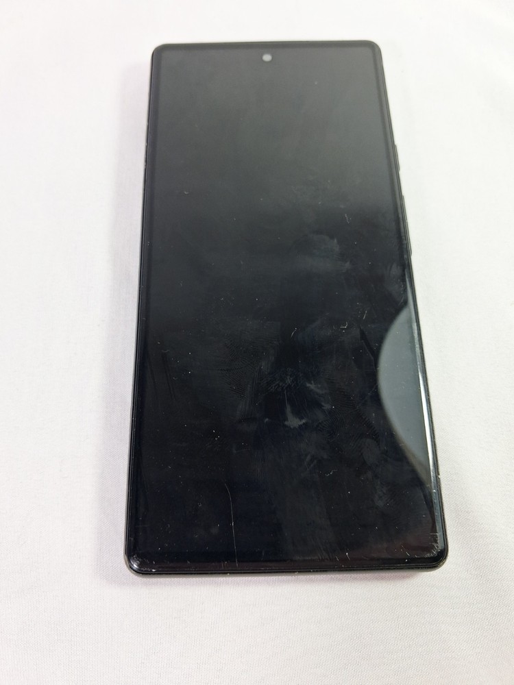 Google Pixel 6 Smartphone Black Powers On PIN Locked AS-IS