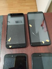 Lot of 4 Coolpad Legacy S CP3648A(2pc)/Cloud Stratus C7/TCL A502DL 16GB For part