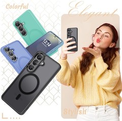 For Samsung Galaxy S26+ Plus Case Matte Magnetic Phone Cover 1x Screen Protector