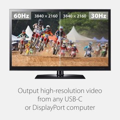 USB C to DisplayPort Cable 1.5m/5ft, Support 5K@60 Hz, 4K HDR, VESA Certified