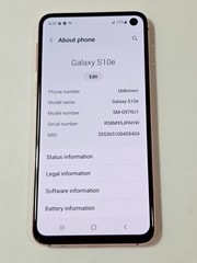 Samsung Galaxy S10e SM-G970U 128GB Flamingo Pink Factory Unlocked Smartphone