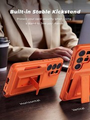 For Samsung Galaxy S26 Ultra Case Wallet Heavy Duty ArmorShockproof Rugged Cover