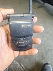 Motorola StarTAC SWF3397M Vintage Flip Phone – Black – UNTESTED