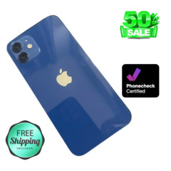 Apple iPhone 12 5G 64GB 128GB GSM Unlocked Cricket Verizon Spectrum White Blue