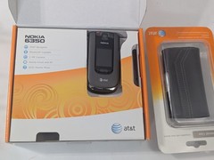 Vintage New Nokia 6350 Graphite AT&T – H2O GSM Cellular Flip Phone & Pouch