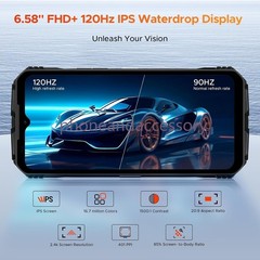 Unlocked Rugged Phone DOOGEE V Max Pro 5G 22000mAh 512GB Android 6.58&Prime;FHD+ 120Hz