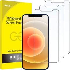 3-Pack Screen Protector for iPhone 12/12 Pro 6.1-Inch, Tempered Glass Film