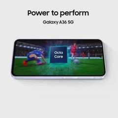 SAMSUNG Galaxy A36 5G White (8GB 128GB) Snapdragon 6 Gen 3 NFC Global Version