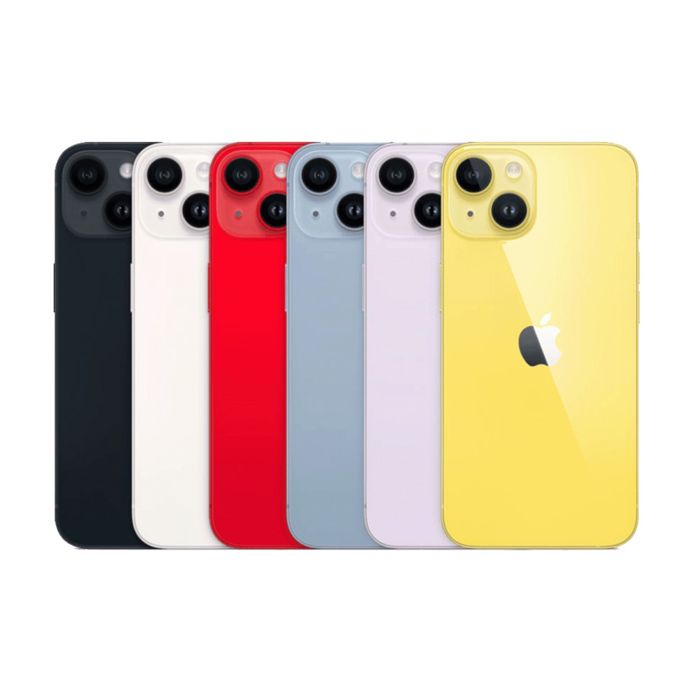 Apple iPhone 14 128GB Unlocked – GSM CDMA Purple Yellow 5G