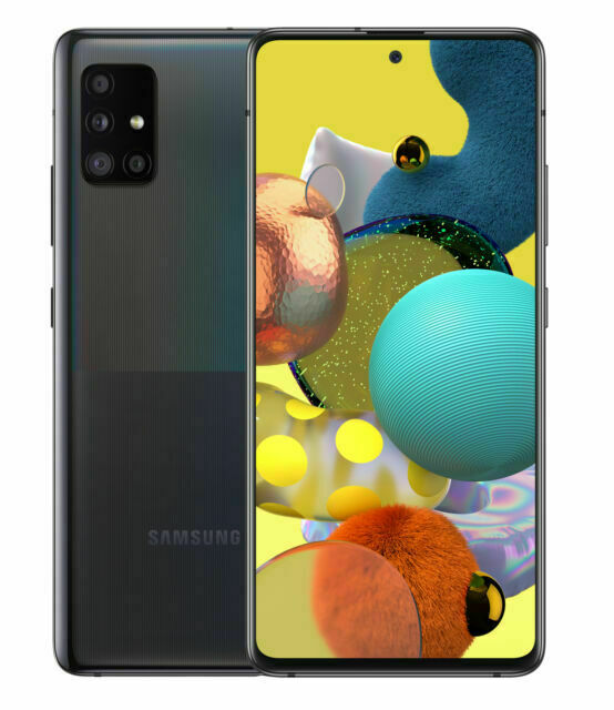 Samsung Galaxy A51 5G SM-A516U Unlocked (Any Carrier) 128GB SmartPhone Black