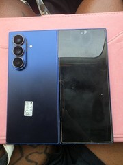 Samsung Galaxy Fold 7 256GB Blue AT&T 7.6in 12GB RAM 50MP Used