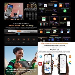Blackview BL7000 8GB 512GB 5G Rugged Phone 6.78&Prime; Android 15 NFC Dimensity 6300