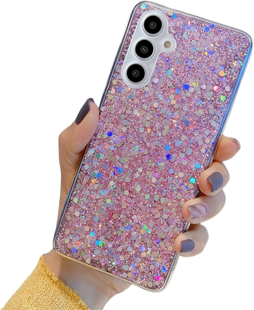 Samsung Galaxy A15 Glitter Case, Cute Sparkle Bling Shiny Diamond Rubber Cover P