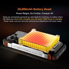 6.78&Prime; Blackview XPLORE 1 5G Rugged Phone Android 15 Mobile Waterproof Unlocked